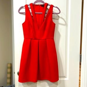 Bcbg dress worn 1 time. Amazing fit and color in pics